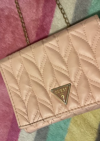Pembe Pilili Bohem Stil Kadın Portföy Çanta