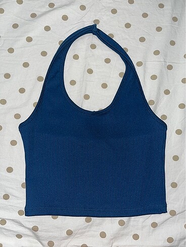 Diğer halter yaka crop top