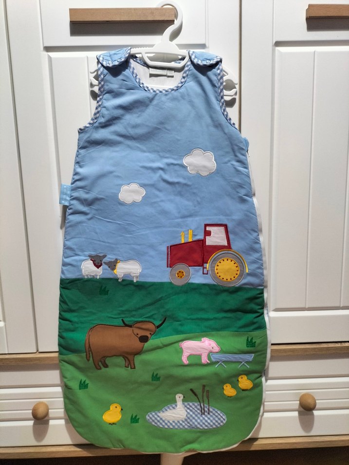 Çiftlik Temalı Bebek Uyku Tulumu - Görsel 2