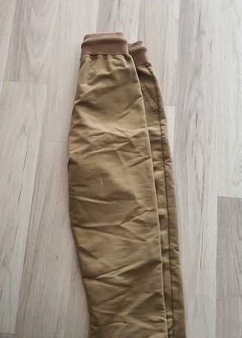 Bej Erkek Çocuk Bol Kesim  Pantolon - Görsel 3