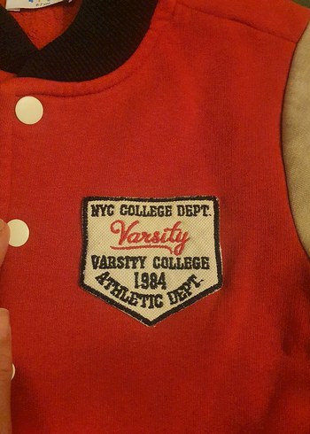 Kırmızı Vintage Tarz Erkek Spor Rozeti - Görsel 3