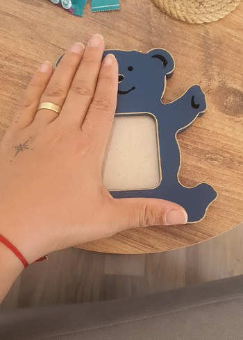 Diğer Ayı Figürlü Mavi Çerçeve