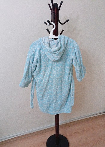 Kız çocuk Elsa bornoz set - Görsel 6