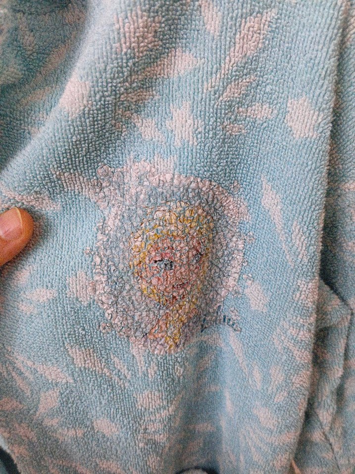 Kız çocuk Elsa bornoz set - Görsel 3