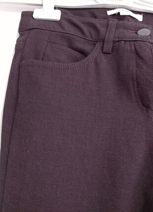 xs Beden bordo Renk Koton 34 beden pantolon