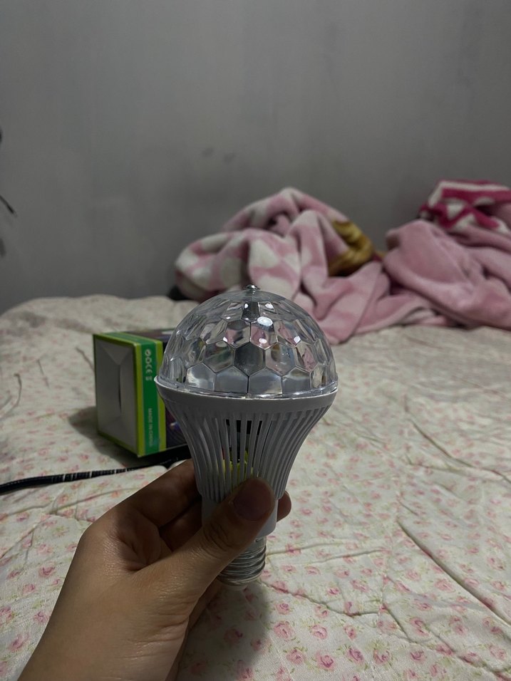 Renkli Döner LED Lamba - Görsel 2