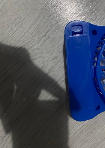 Mavi Taşınabilir Mini Vantilatör - Görsel 2