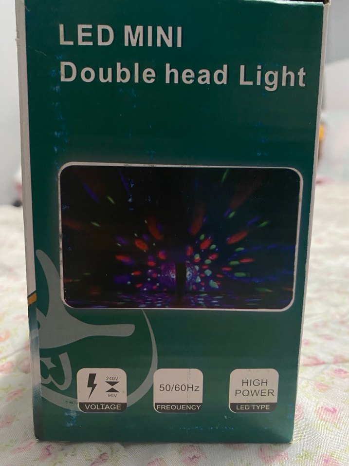 Çift Başlı LED Mini Ampul renkli - Görsel 3