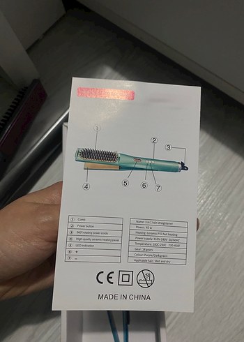 Mor 3'ü 1 Arada Saç Düzleştirici - Görsel 5