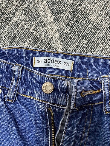 xs Beden mavi Renk Addax boy friend jean