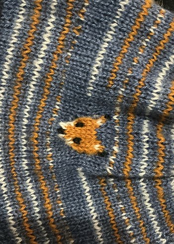 Örgü Tilki Bere - Görsel 3