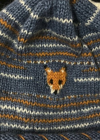 Örgü Tilki Bere - Görsel 2