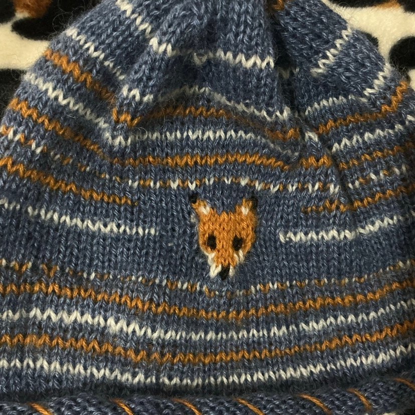 Örgü Tilki Bere - Görsel 2