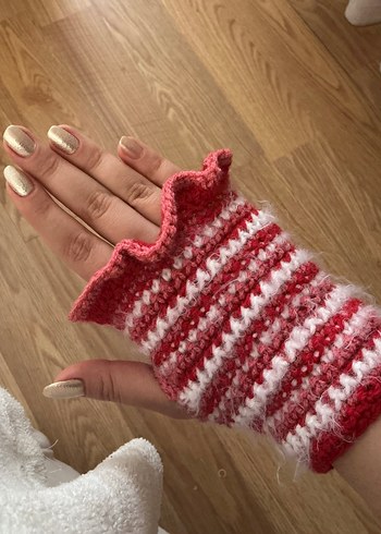 Coquette Örgü Eldiven - Görsel 3