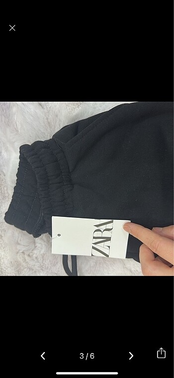 11-12 Yaş Beden Zara içi polarlı eşortman altı çocuk