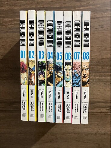 One Punch Man 1-2-3-4-5-6-7-8