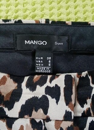 Mango Mango leopar havuç pantalon 