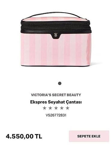 Victoria secret Seyehat çantası