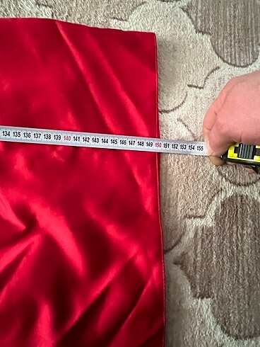 50 beden büyük beden kırmızı elbise - Görsel 13