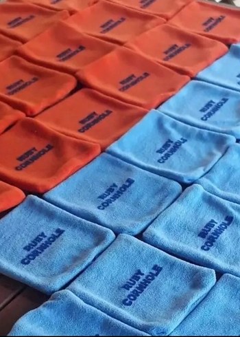 Renkli Baskılı Cornhole yastığı