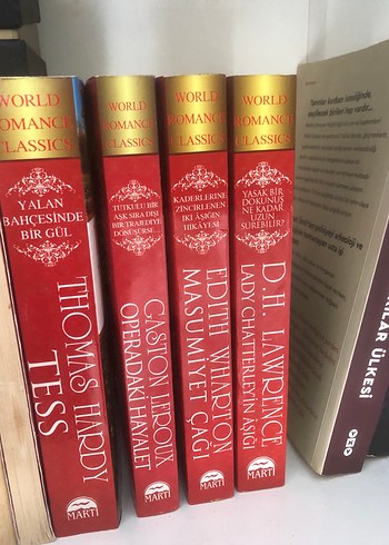 Dünya Romantik Klasikleri Seti - 4 Kitap