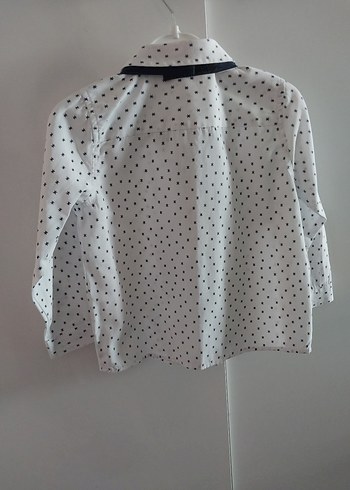 Erkek Çocuk Uzun Kollu Pamuklu Gömlek - Görsel 4