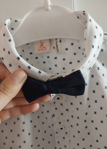 Erkek Çocuk Uzun Kollu Pamuklu Gömlek - Görsel 3