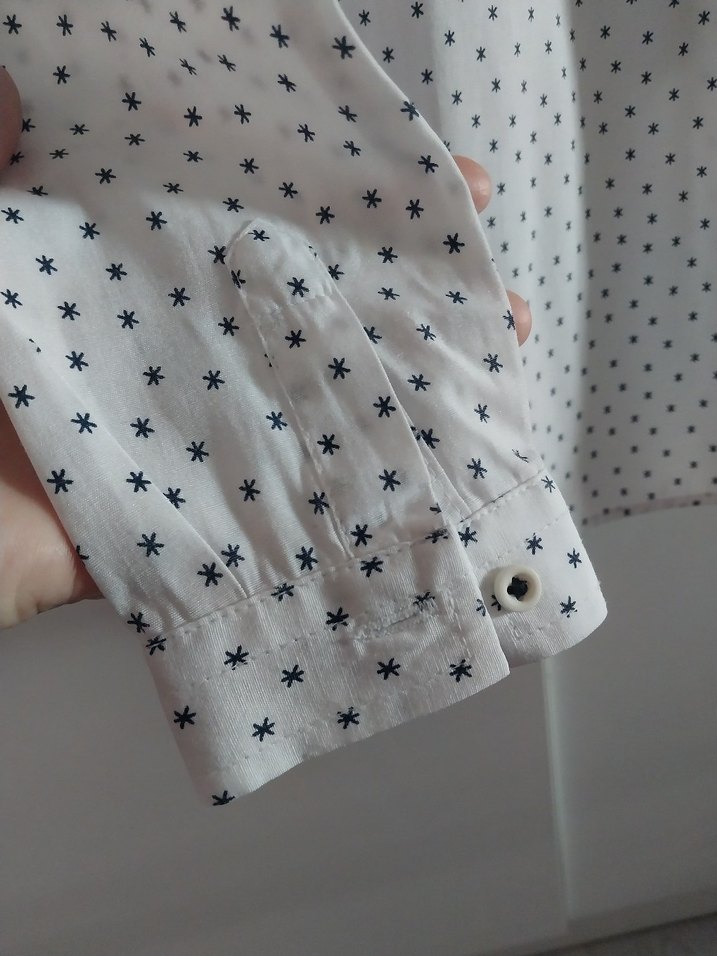 Erkek Çocuk Uzun Kollu Pamuklu Gömlek - Görsel 5