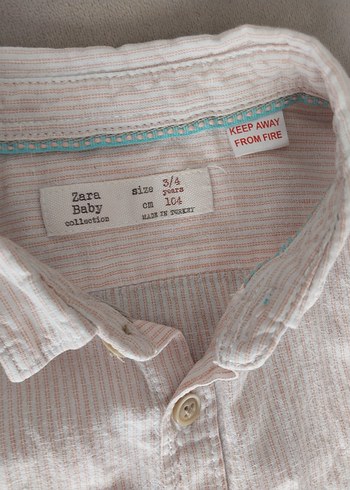 Bebek Erkek Denim Pantolonlu Kısa Kollu Gömlek - Görsel 3