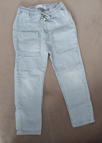 Bebek Erkek Denim Pantolonlu Kısa Kollu Gömlek - Görsel 4