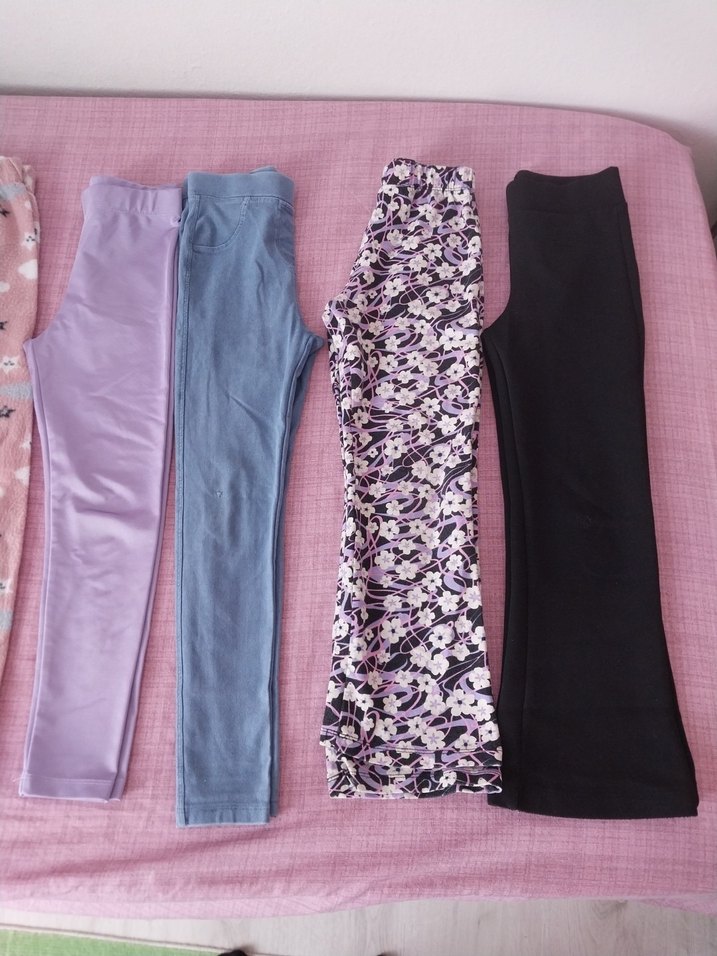 Kız Çocuk renkli taytlar - Görsel 2