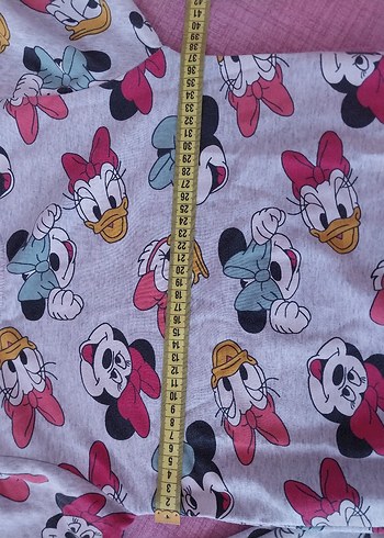 Kız Çocuk Gri Desenli Sweatshirt ve Eşofman Takımı - Görsel 5