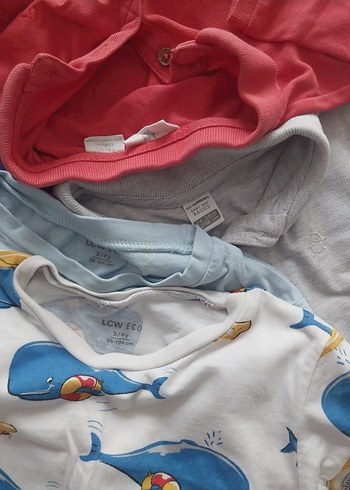 Çocuk Çok Renkli Baskılı Tişört - Görsel 6