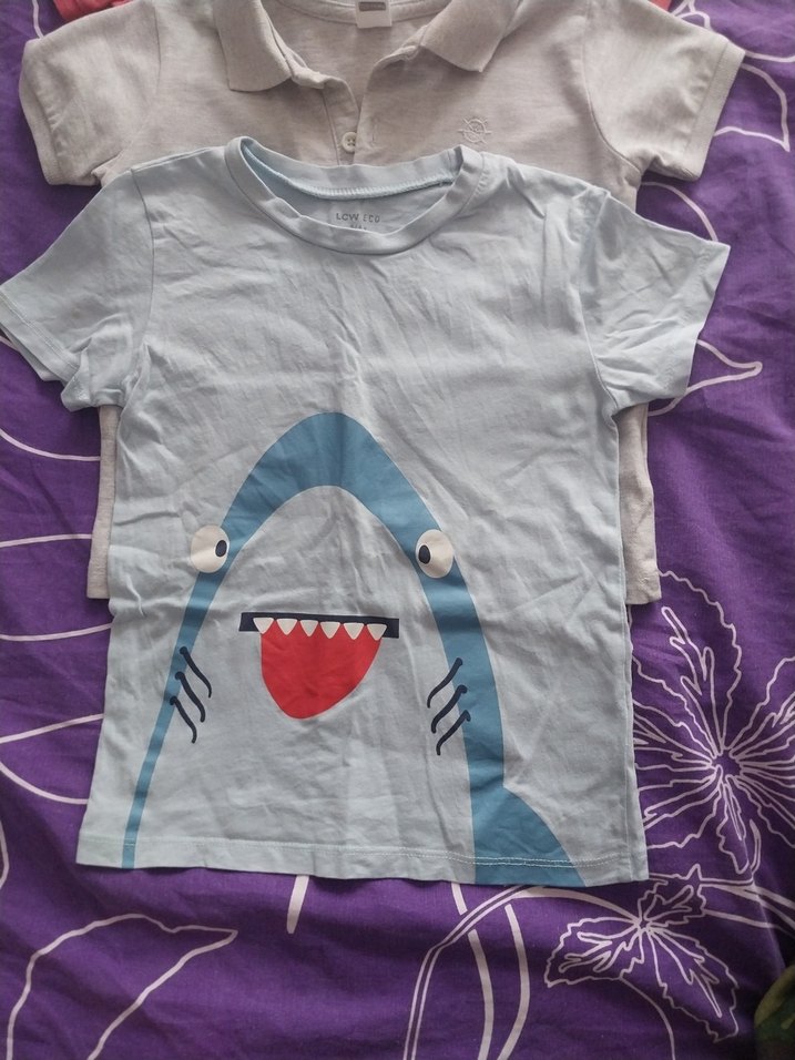 Çocuk Çok Renkli Baskılı Tişört - Görsel 3