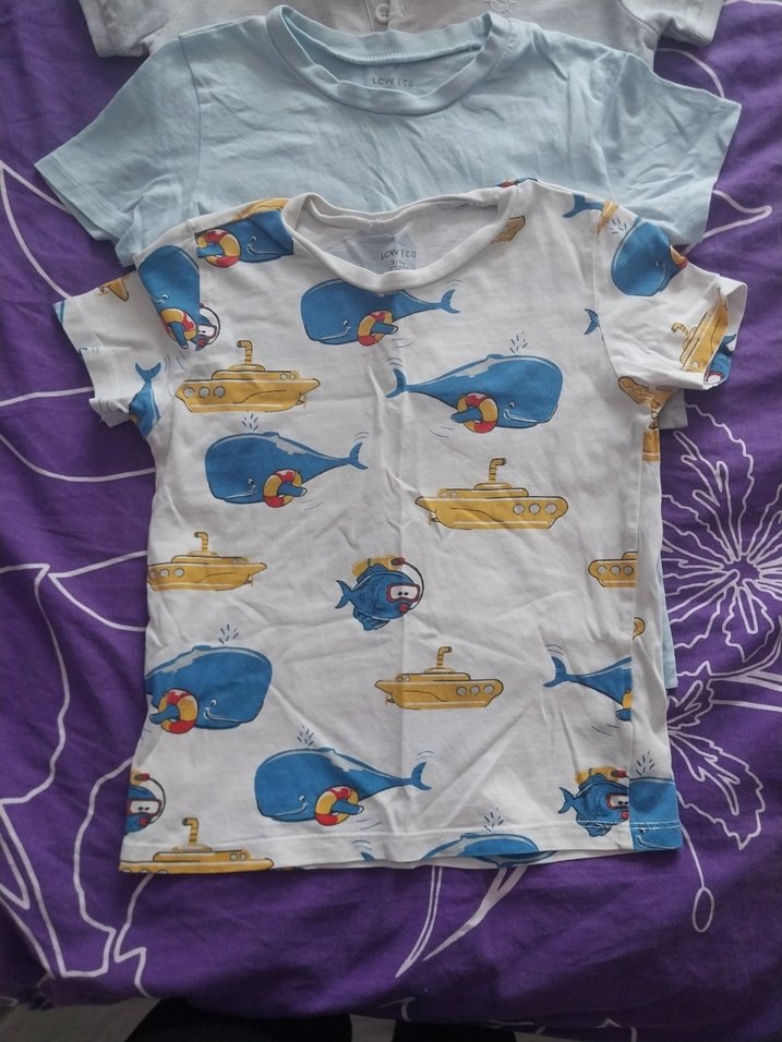 Çocuk Çok Renkli Baskılı Tişört - Görsel 2