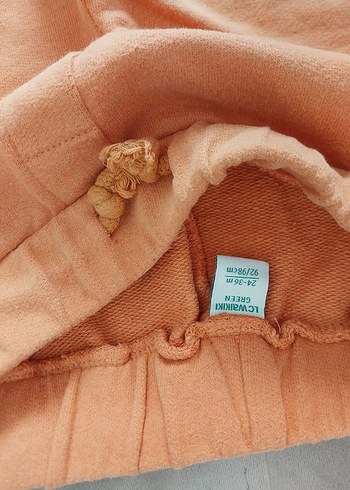 Baskılı Siyah Sweatshirt ve Turuncu eşofman  Takımı - Görsel 4