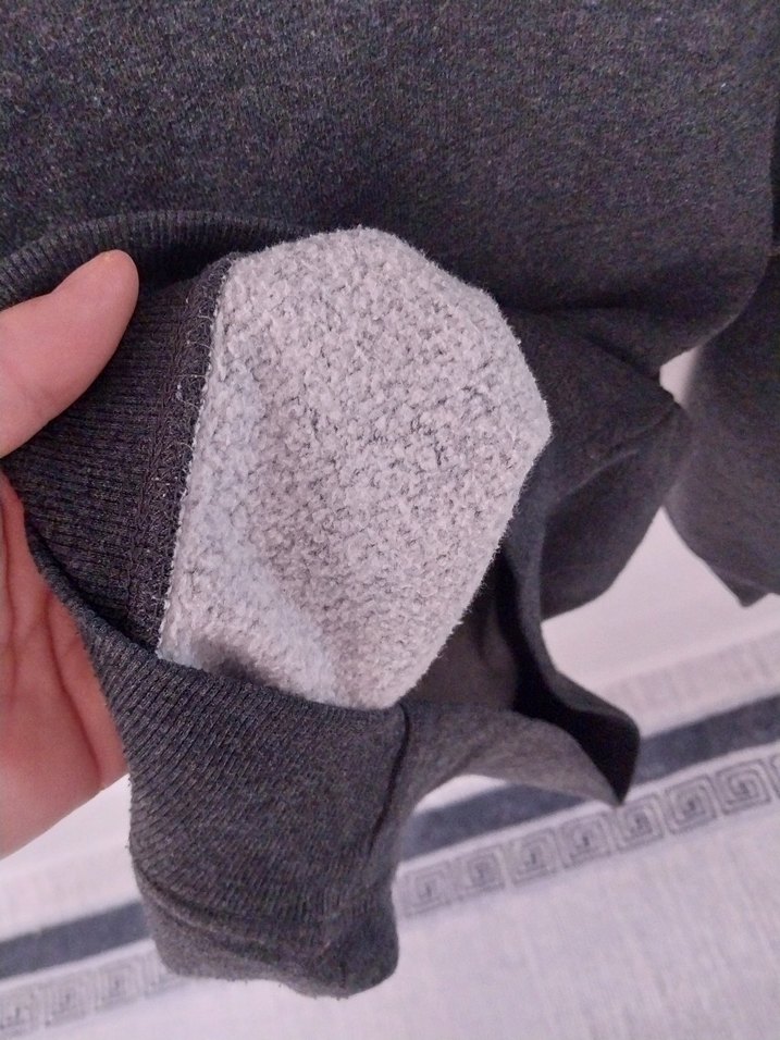 Kız Çocuk füme Unicorn Baskılı Sweatshirt - Görsel 5