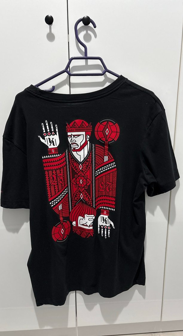 Nike Siyah Oversize Spor Erkek Tişört - Görsel 3