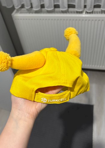 Sarı Kadın Şapka, Punk Tarzı, Cırtcırtlı - Görsel 2