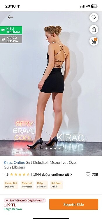 Zara mini siyah elbise