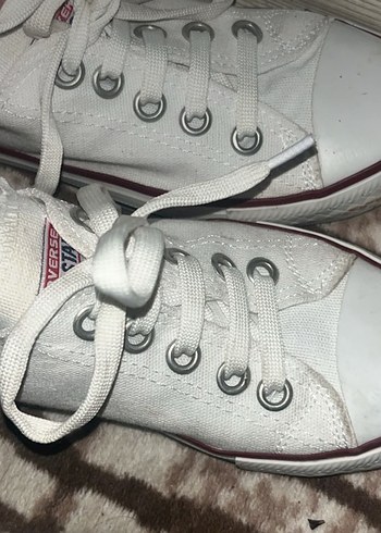 Beyaz Bağcıklı çocuk Spor Ayakkabı - Görsel 2