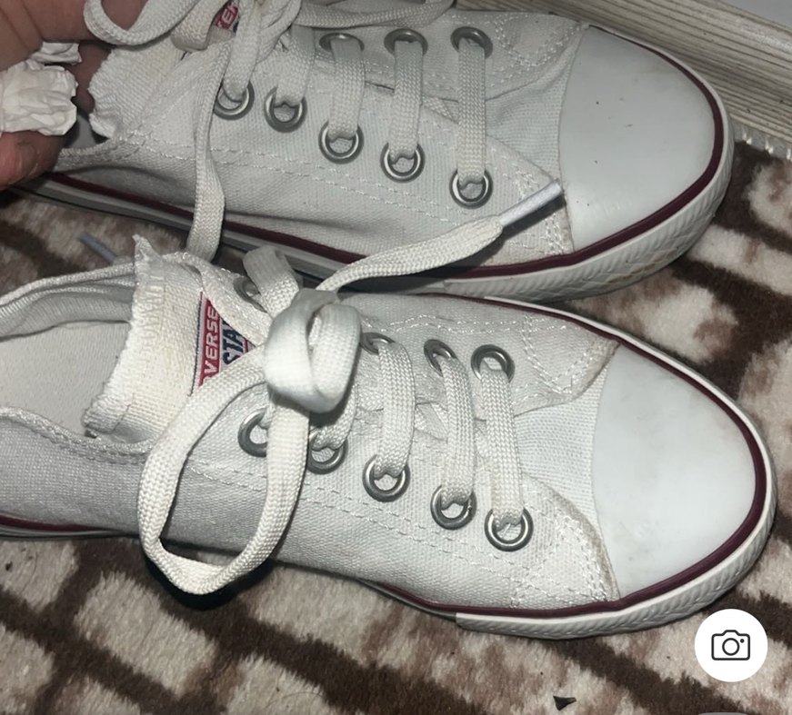 Beyaz Bağcıklı çocuk Spor Ayakkabı - Görsel 2