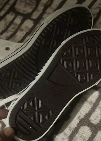 Beyaz Bağcıklı Kadın Sneakers Wedge - Görsel 3