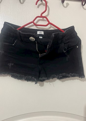 Nakışlı Kız Kot Şort - Görsel 10