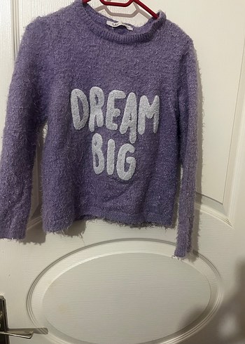 Kız Çocuk Bordo Yarım Fermuarlı Sweatshirt - Görsel 10