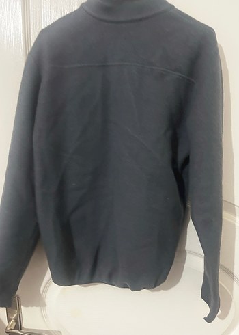 Kız Çocuk Bordo Yarım Fermuarlı Sweatshirt - Görsel 11