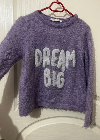 Kız Çocuk Bordo Yarım Fermuarlı Sweatshirt - Görsel 8