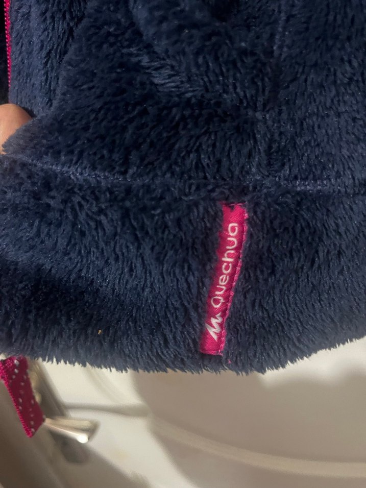 Fermuarlı Pembe Detaylı Siyah Kız çocuk Ceket - Görsel 2