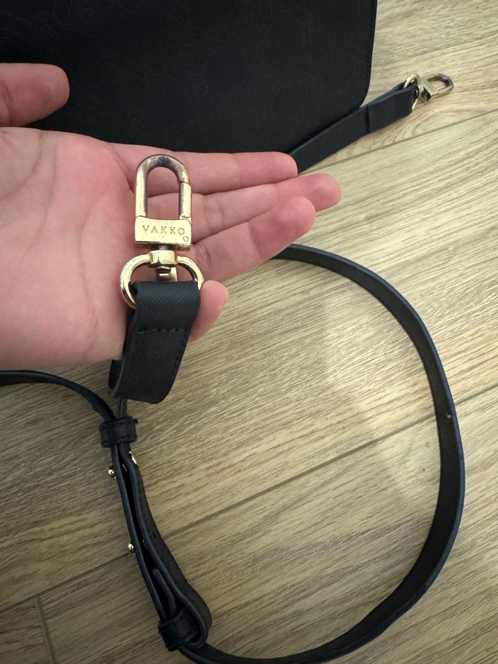 Vakko Siyah Çanta - Görsel 3