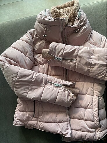 l Beden pembe Renk Zara mont